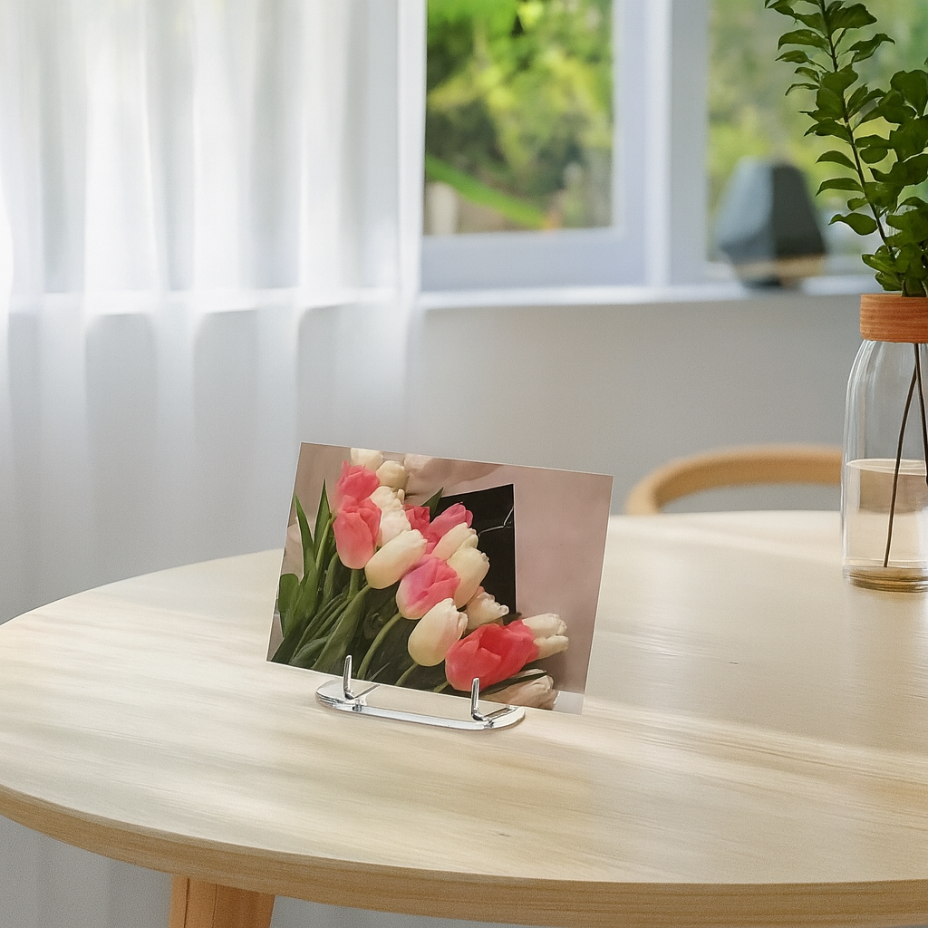 Acrylic Clear Stand Acrylic Easel Display Stand Multi-functional Display Stand For Plate Cards